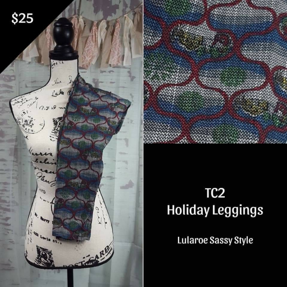 Lularoe TC2 Holiday Leggings